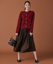 グロッシータフタ スカート