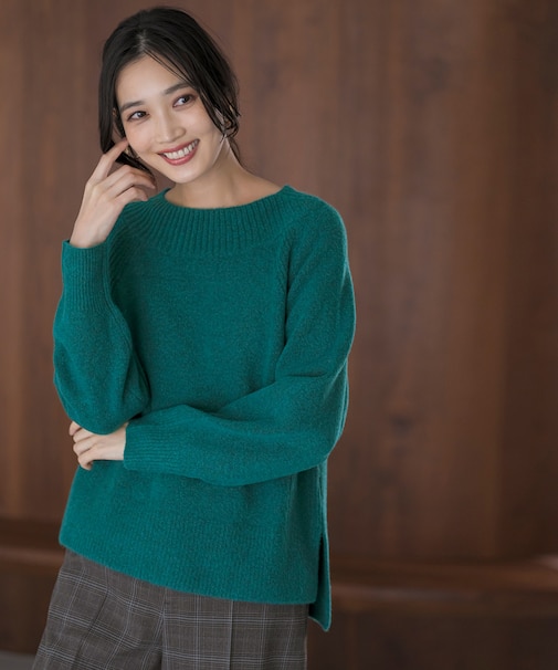 ボートネックAir ニット