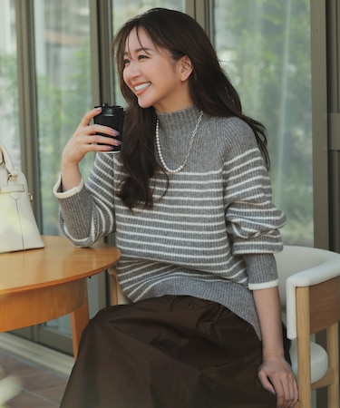 ハイネックAir ニット