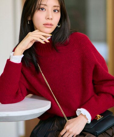 ハイネックAir ニット