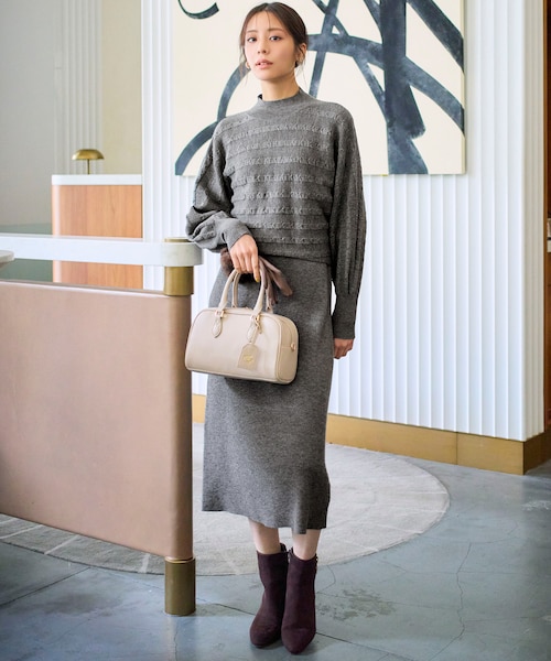 2SET】ニット ボレロ × ワンピース セット｜エニィスィスの通販｜&mall