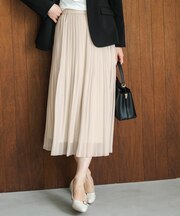 シャイニープリーツ スカート
