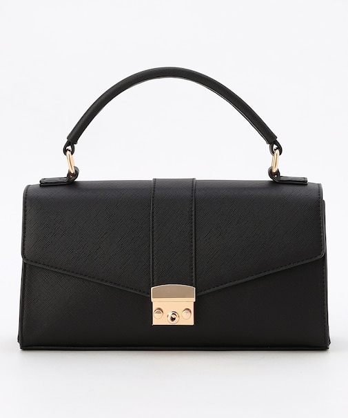 【2WAY】トップハンドルショルダー バッグ