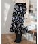 フラワータック スカート