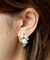 パール調ジュエル イヤリング