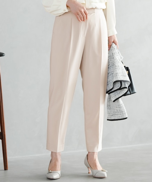 【セットアップ対応】セレモニーダブルクロス テーパードパンツ