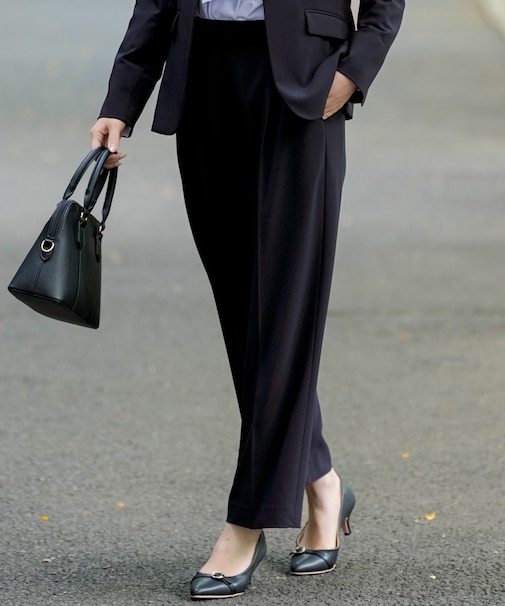 【セットアップ対応】セレモニーダブルクロス ワイドパンツ