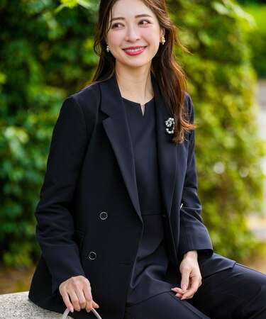 セレモニーダブルクロス テーラードジャケット