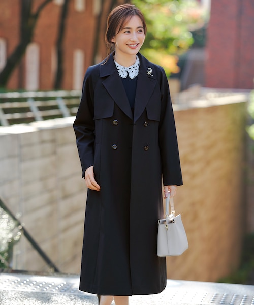 エレガントロング トレンチ コート｜エニィスィスの通販｜&mall