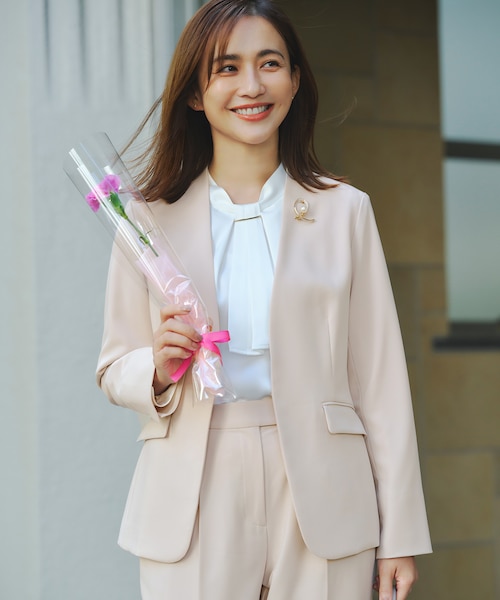 セレモニーダブルクロス カラーレス ジャケット｜エニィスィスの通販