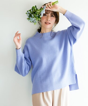 ラインポイント ニット