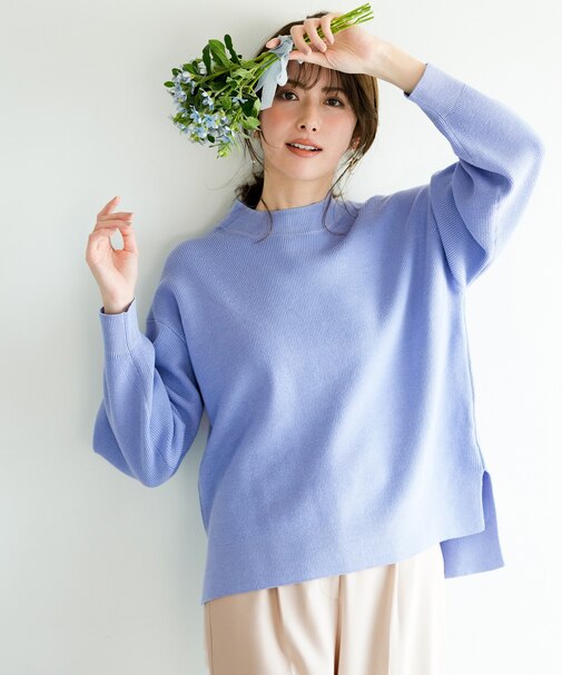 ラインポイント ニット