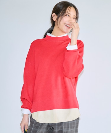 ラインポイント ニット