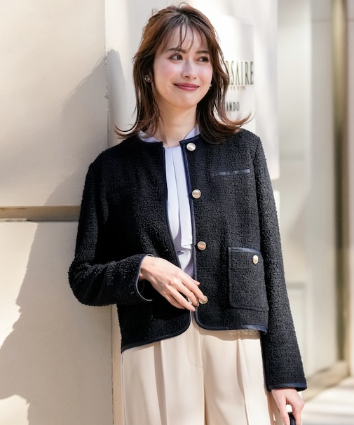 ネップツイード ジャケット