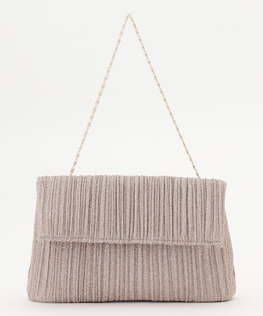 【2WAY】シャイニープリーツ バッグ