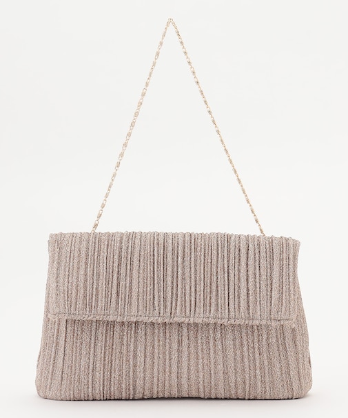 【2WAY】シャイニープリーツ バッグ