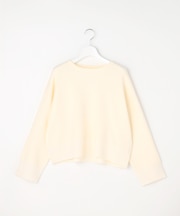 リブポイント ニット