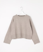 リブポイント ニット