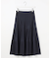 プリーツ切替 スカート