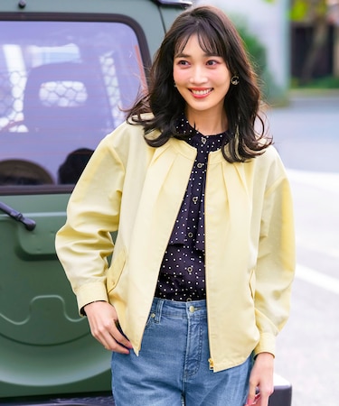 スプリングコンフォート ブルゾン