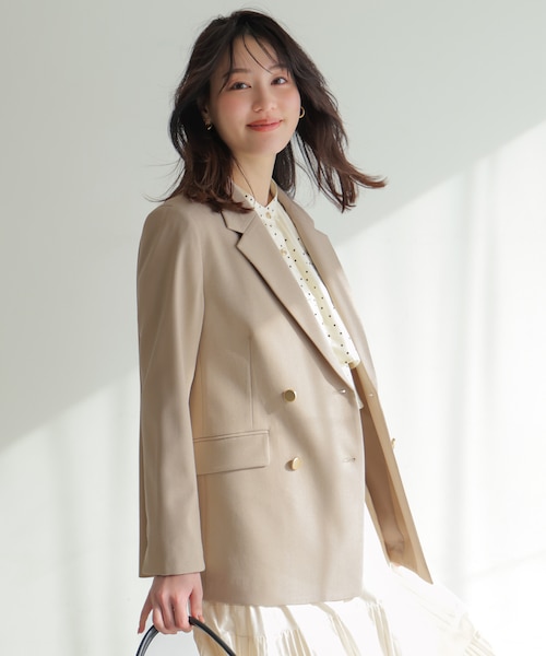 褒めらレディストレッチ テーラード ジャケット｜エニィスィスの通販