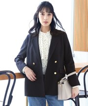 褒めらレディストレッチ テーラード ジャケット