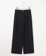 褒めらレディストレッチ ワイドパンツ