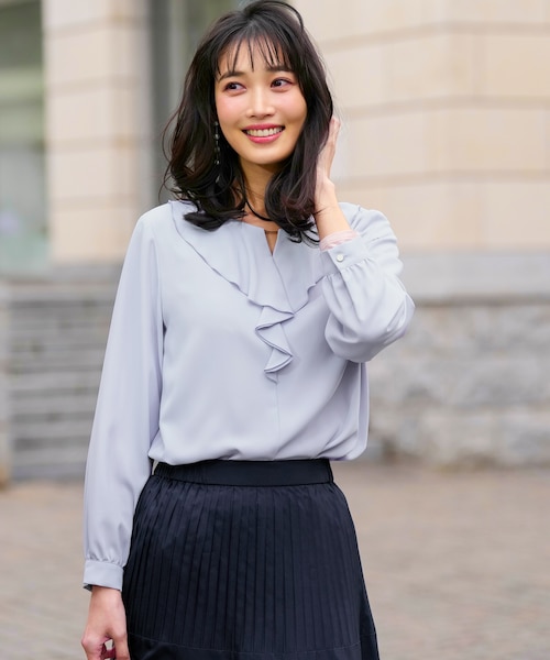 フリル ブラウス｜エニィスィスの通販｜&mall（アンドモール）三井