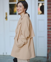 【2WAY】エレカジストレッチミドルトレンチ コート