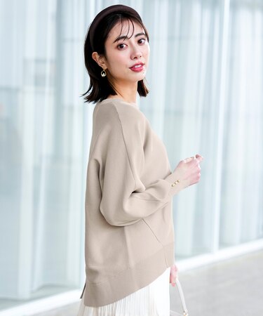 【花粉リリース】ドルマン ニット