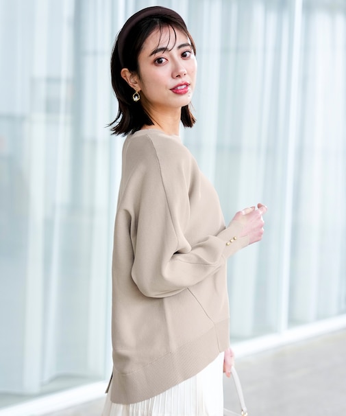 【花粉リリース】ドルマン ニット