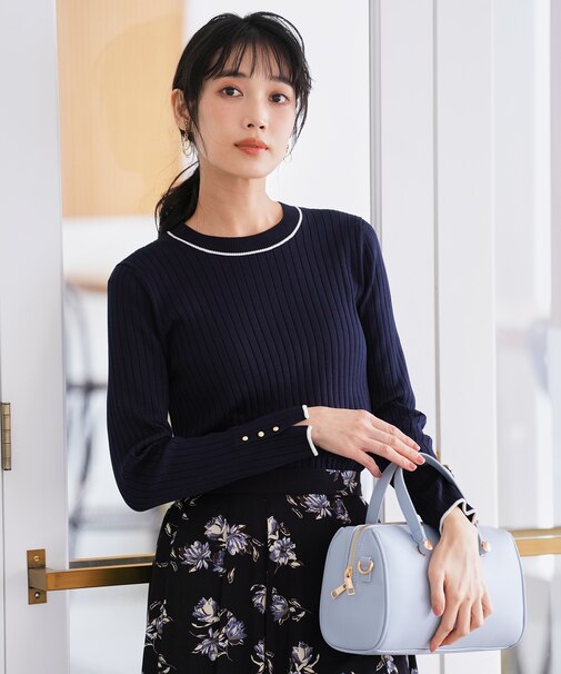 ラインポイント ニット