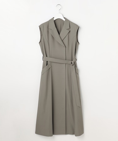 【2WAY】テーラードジレ ワンピース