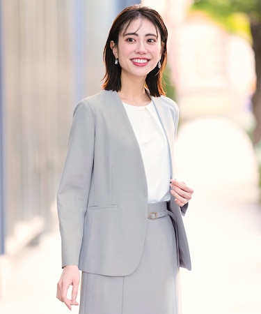 スマートビューティストレッチカラーレス ジャケット