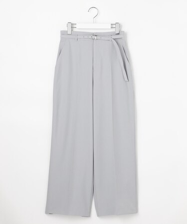 スマートビューティストレッチベルト ワイドパンツ