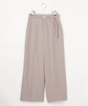 スマートビューティストレッチベルト ワイドパンツ