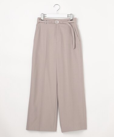 スマートビューティストレッチベルト ワイドパンツ