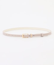 スクエアバックルナロー ベルト