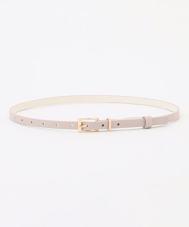 スクエアバックルナロー ベルト