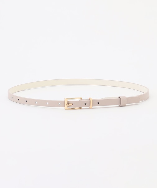 スクエアバックルナロー ベルト