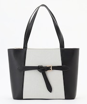 キャンバスコンビトート バッグ