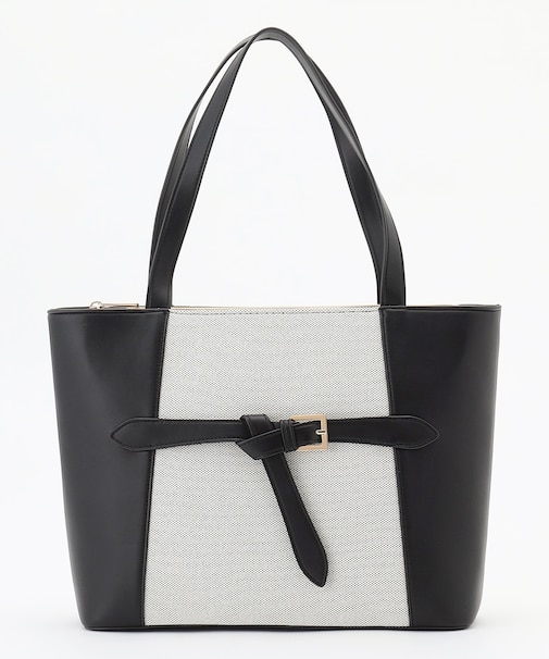 キャンバスコンビトート バッグ