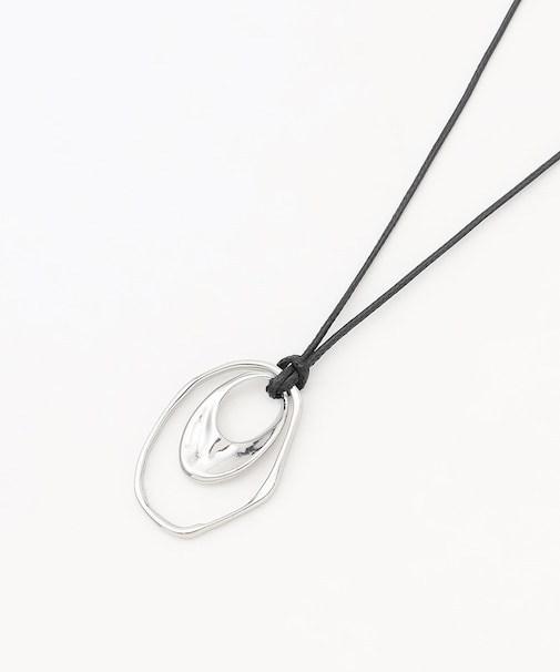 オーバルコード ネックレス