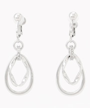 ツイストリング イヤリング