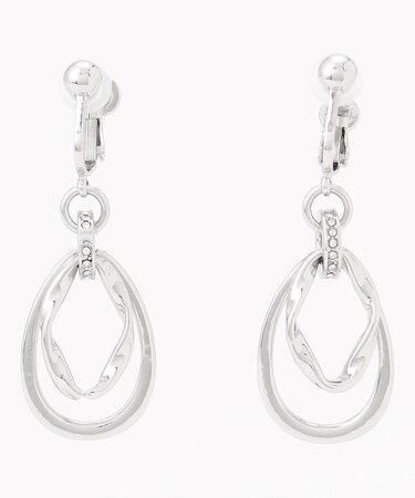 ツイストリング イヤリング