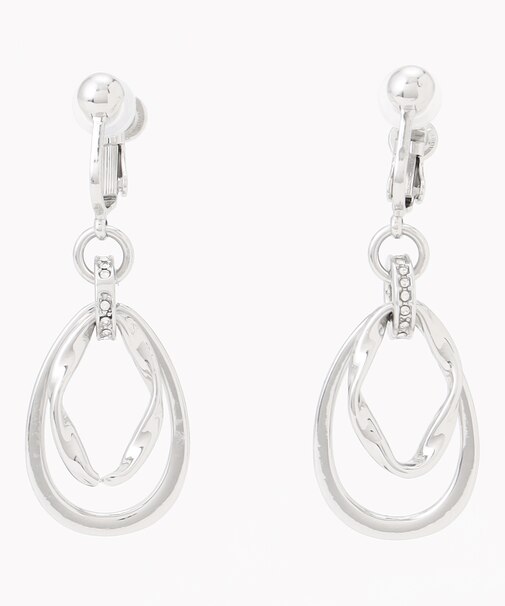 ツイストリング イヤリング