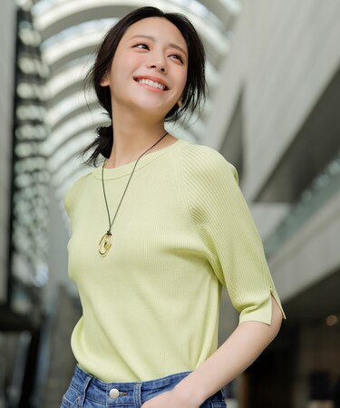 コクーンスリーブ ニット