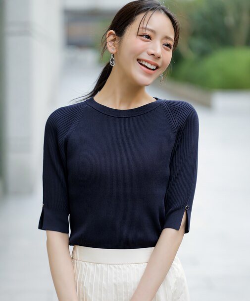 コクーンスリーブ ニット