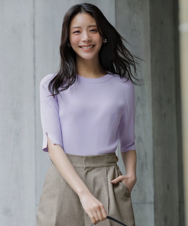 コクーンスリーブ ニット