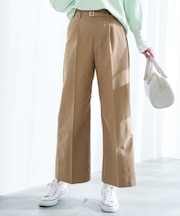 ツイステッドクリアチノワイド パンツ